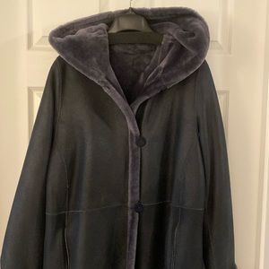 Blue Duck shearling coat